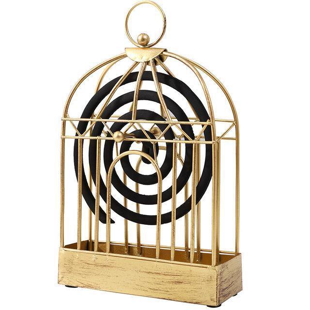 Iron Birdcage Incense Stick Holder - Nordic Side - 