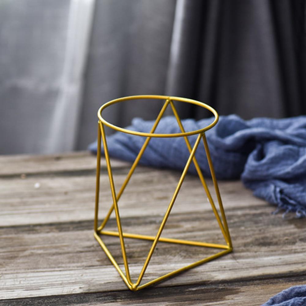 Geometric Ceramic Planter with Stand - Nordic Side - 10-29