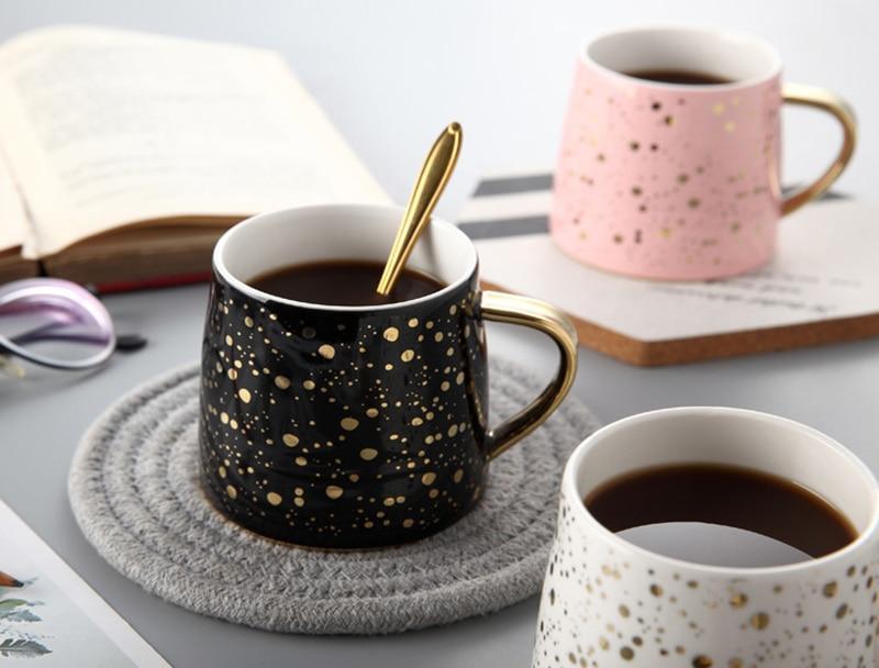 Golden Dot Mug - Nordic Side - 