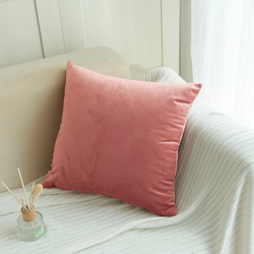 Pastel Velvet Cushion - Nordic Side - 