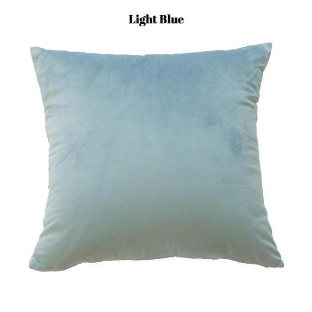 Pastel Velvet Cushion - Nordic Side - 