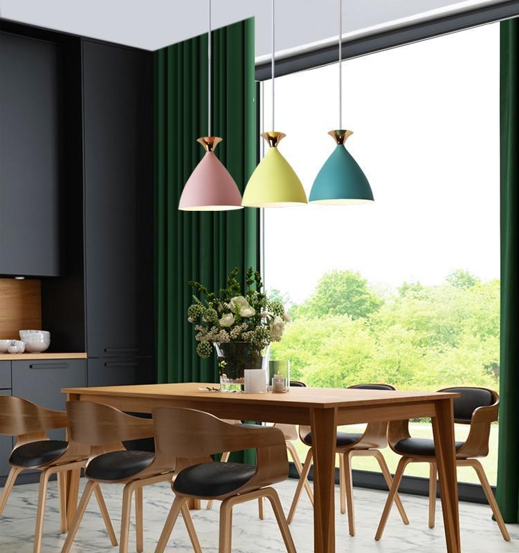 Nordic Colourful Pendant Light - Nordic Side - 