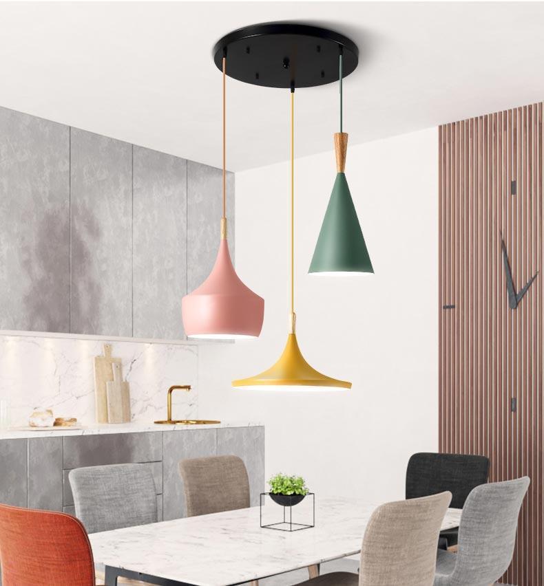 Macaron Slope Pendant Light - Nordic Side - 