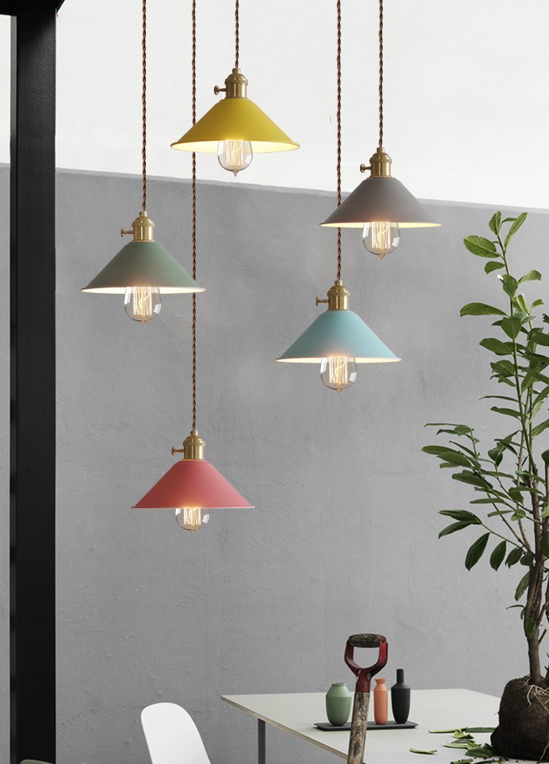 Colourful Scone Pendant Light - Nordic Side - 