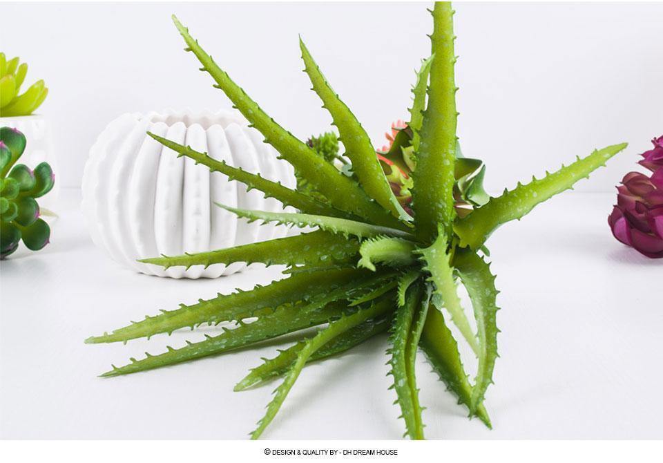 Artificial Aloe Fleshiness Plants - Nordic Side - 