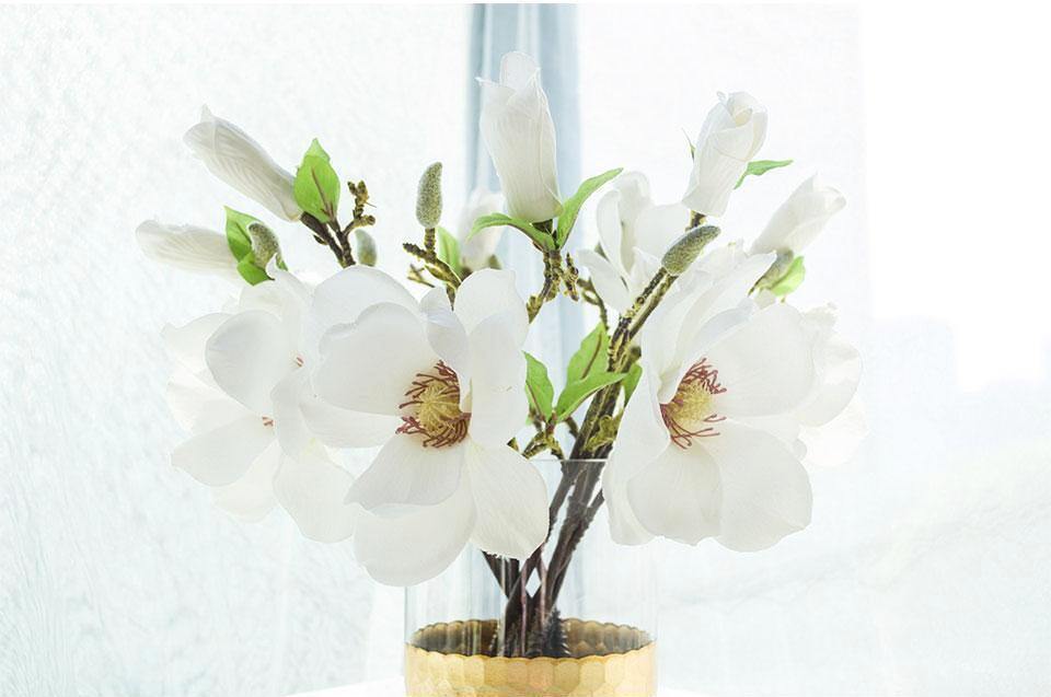 Artificial Magnolia Flowers - Nordic Side - 