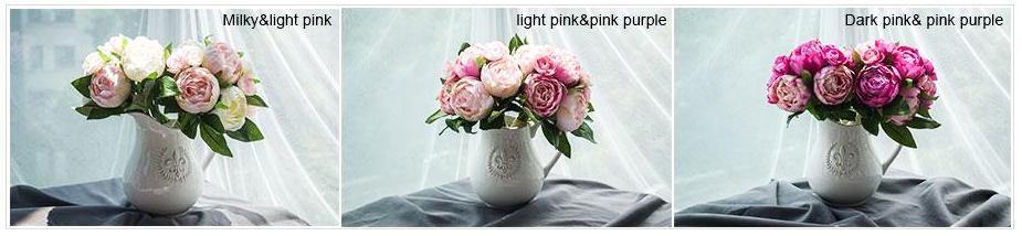 Peony Camellia Bouquet - Nordic Side - 