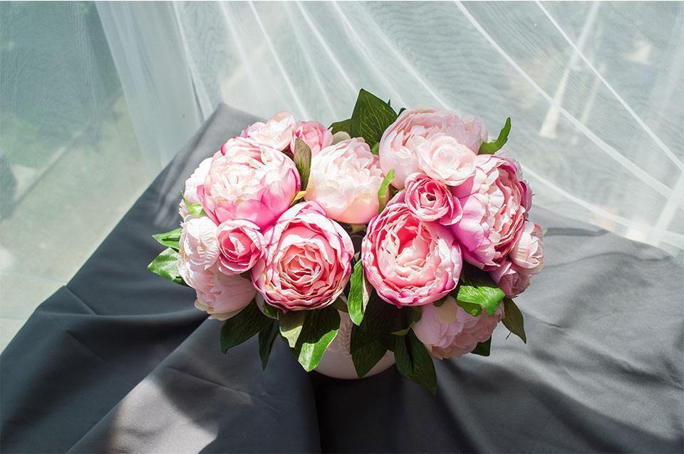 Peony Camellia Bouquet - Nordic Side - 