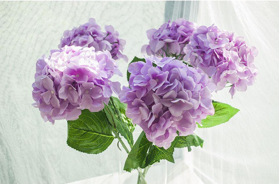 Large Hydrangea Flower - Nordic Side - 