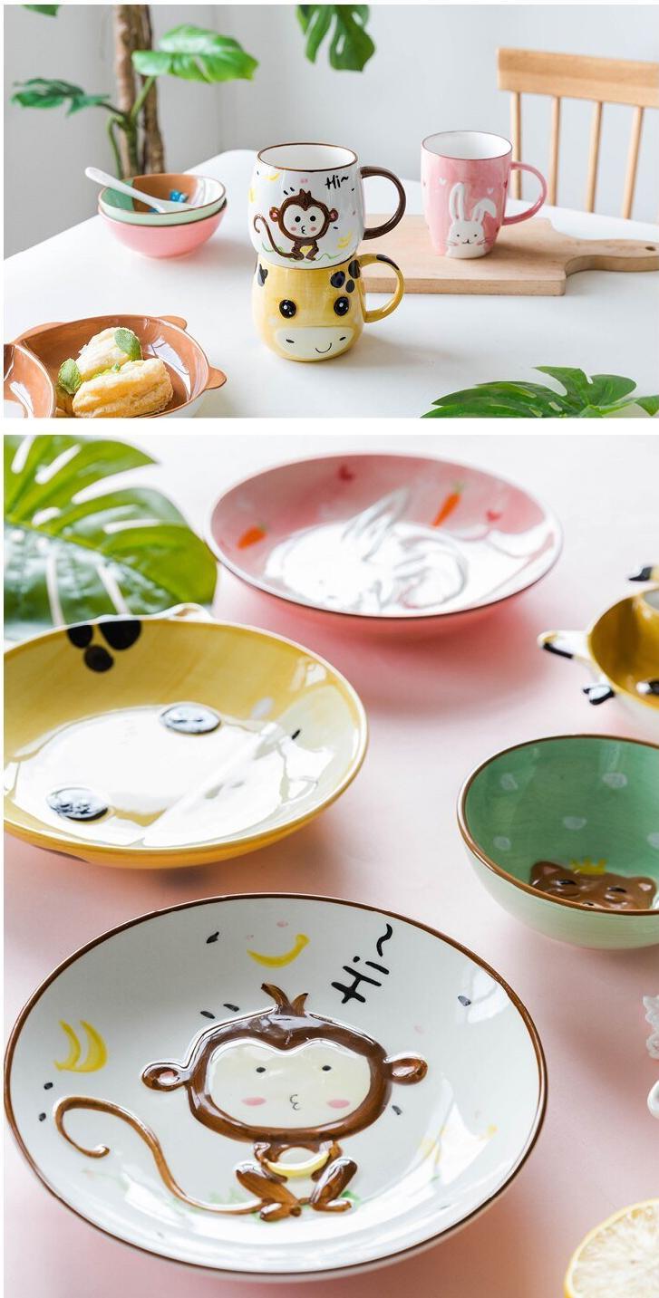 Adorable Animal Bowls - Nordic Side - 