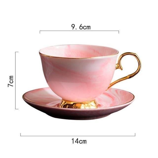 Marble Tea Cup - Nordic Side - 