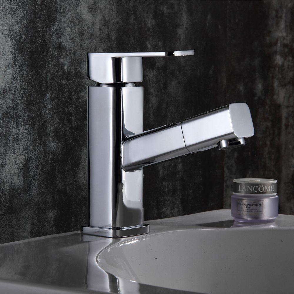 Square Crane Hose Extend Faucet - Nordic Side - 12-13, bathroom, bathroom-collection, bathroom-faucet, fab-faucets, faucet, feed-cl0-over-80-dollars, kitchen, kitchen-faucet, modern, modern-n