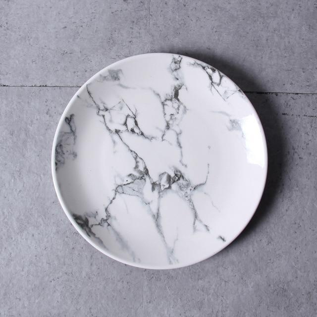 Basic Marble Dinnerware - Nordic Side - 