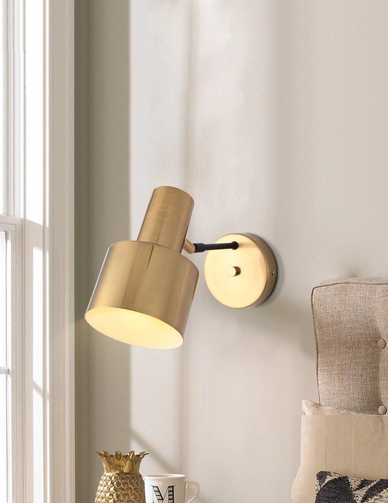 Modern Copper Wall Light - Nordic Side - 