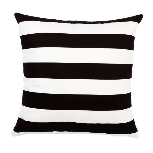 B&W Geometric Cushion Cover - Nordic Side - 