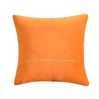 Velvet Cushions with Gold Letters - Nordic Side - 