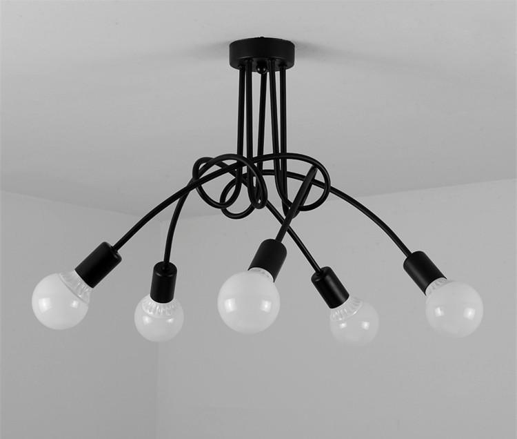 Modern Industrial Loft Chandelier - Nordic Side - 03-08, best-selling-lights, chandelier, feed-cl0-over-80-dollars, hanging-lamp, industrial, lamp, light, lighting, lighting-tag, modern, mode