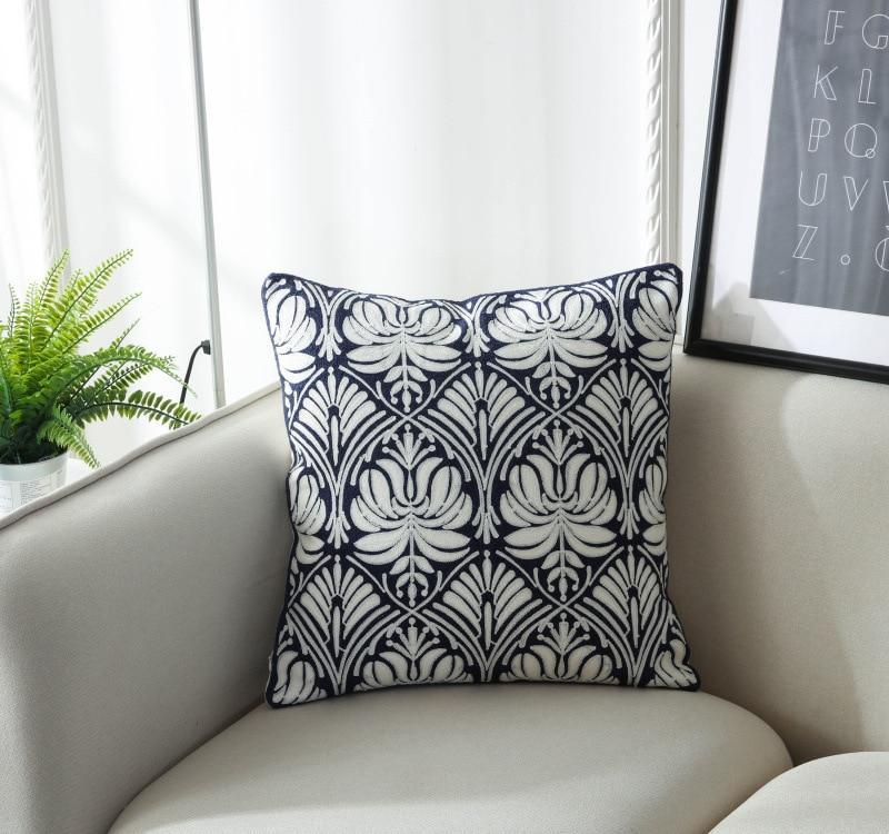 Classic Embroidery Cushion - Nordic Side - 