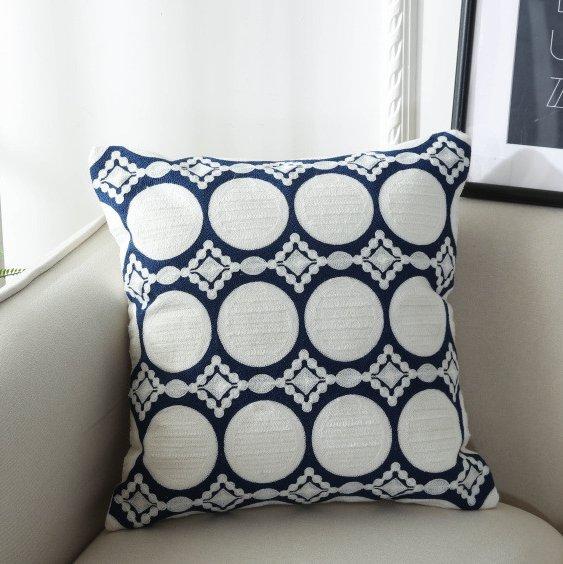 Classic Embroidery Cushion - Nordic Side - 