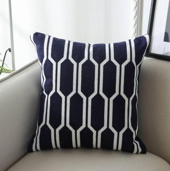 Classic Embroidery Cushion - Nordic Side - 