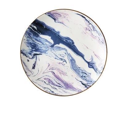 Blue & Purple Marble Ceramic - Nordic Side - 