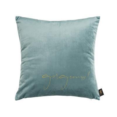 Velvet Cushions with Gold Letters - Nordic Side - 