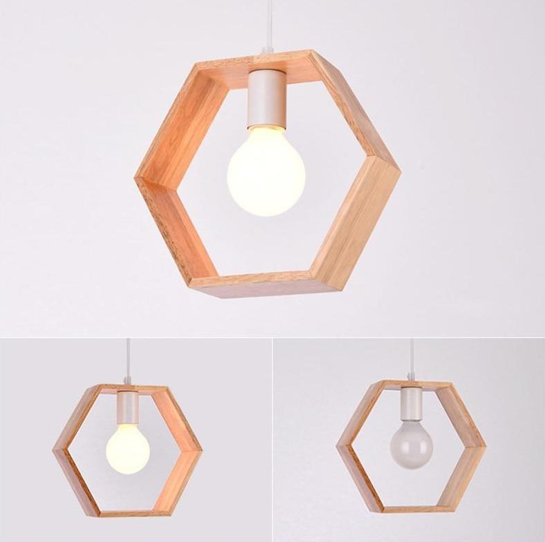 Geometric Hanging Wooden Lights - Nordic Side - 11-27, best-selling-lights, feed-cl0-over-80-dollars, geometric, geometric-lamp, hanging-lamp, lamp, light, lighting, lighting-tag, modern, mod