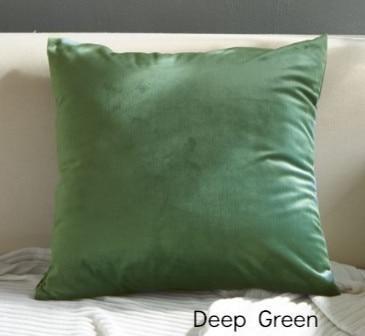 Square Velvet Cushion Cover - Nordic Side - 