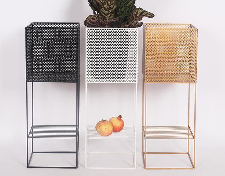 Zane - Modern Nordic Iron Mesh Planter Box - Nordic Side - 04-30, feed-cl0-over-80-dollars