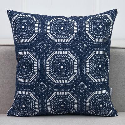 Lace Embroidered Cushion - Nordic Side - 