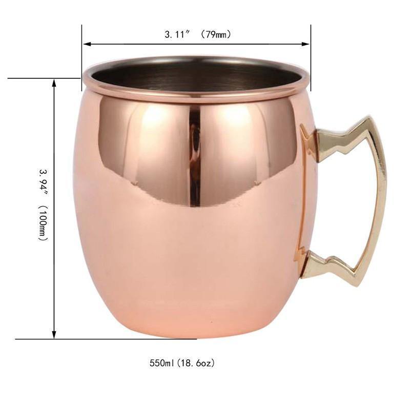 Smooth Moscow Mule Mug - Nordic Side - 