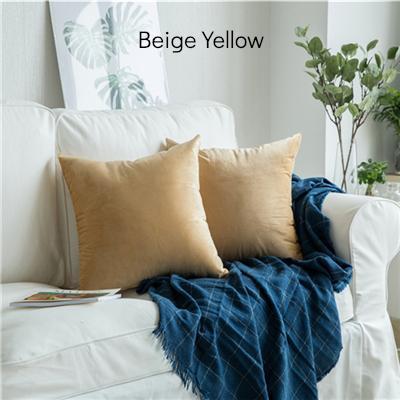 Silky Velvet Cushion Cover - Nordic Side - 