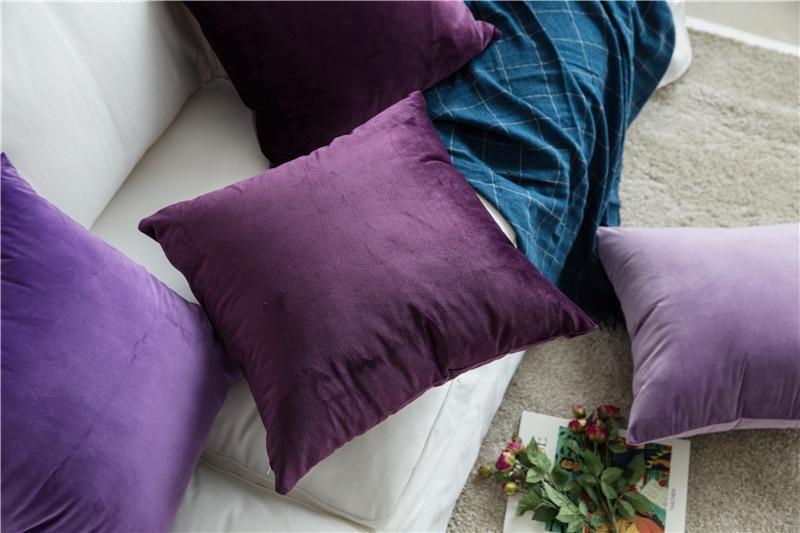 Silky Velvet Cushion Cover - Nordic Side - 