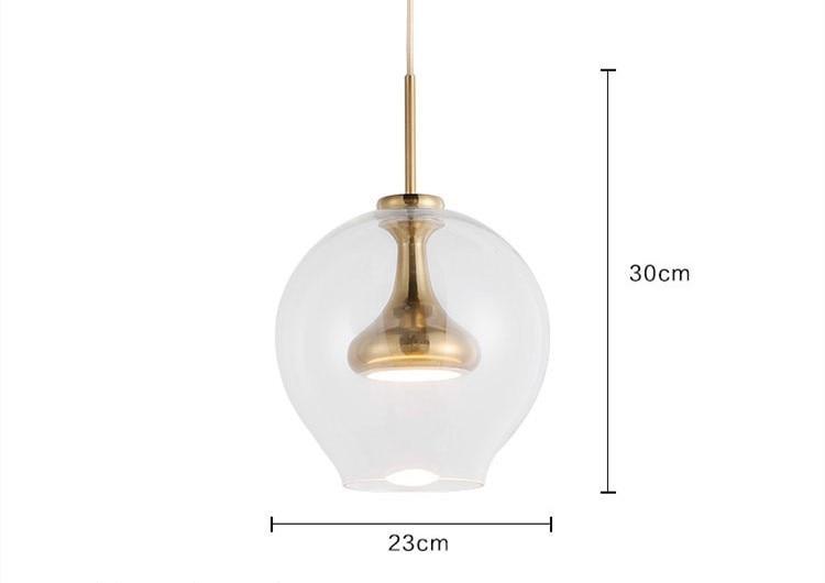 Tulip Glass Pendant Light - Nordic Side - 