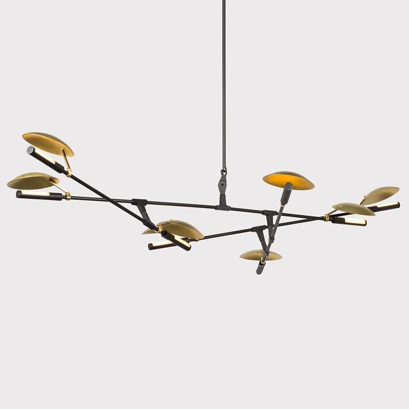 Modern Abstract Line Chandelier - Nordic Side - 