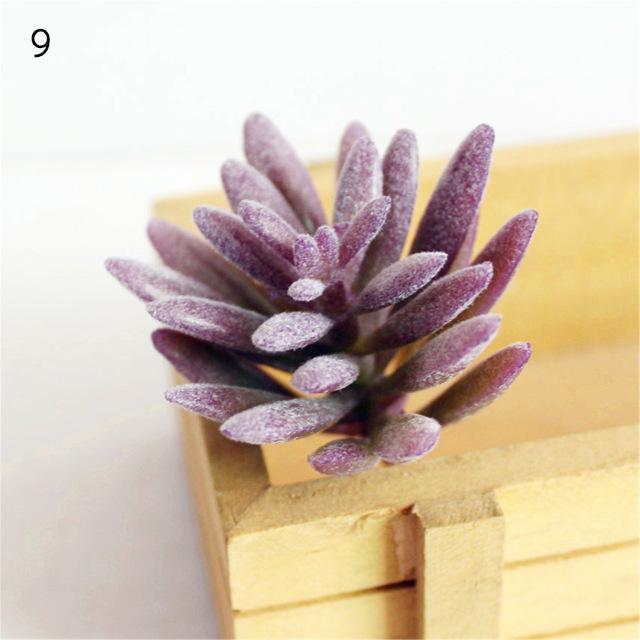 Purple Artificial Succulent - Nordic Side - 