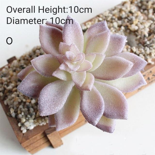 Purple Artificial Succulent - Nordic Side - 