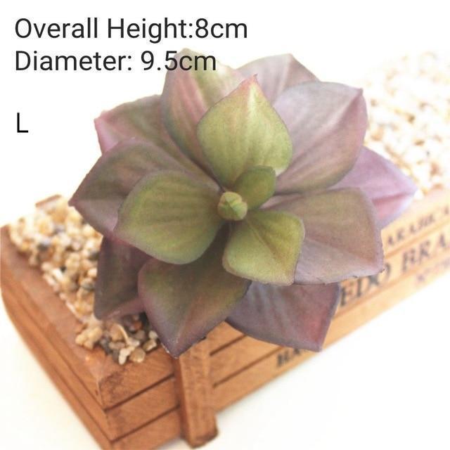 Purple Artificial Succulent - Nordic Side - 