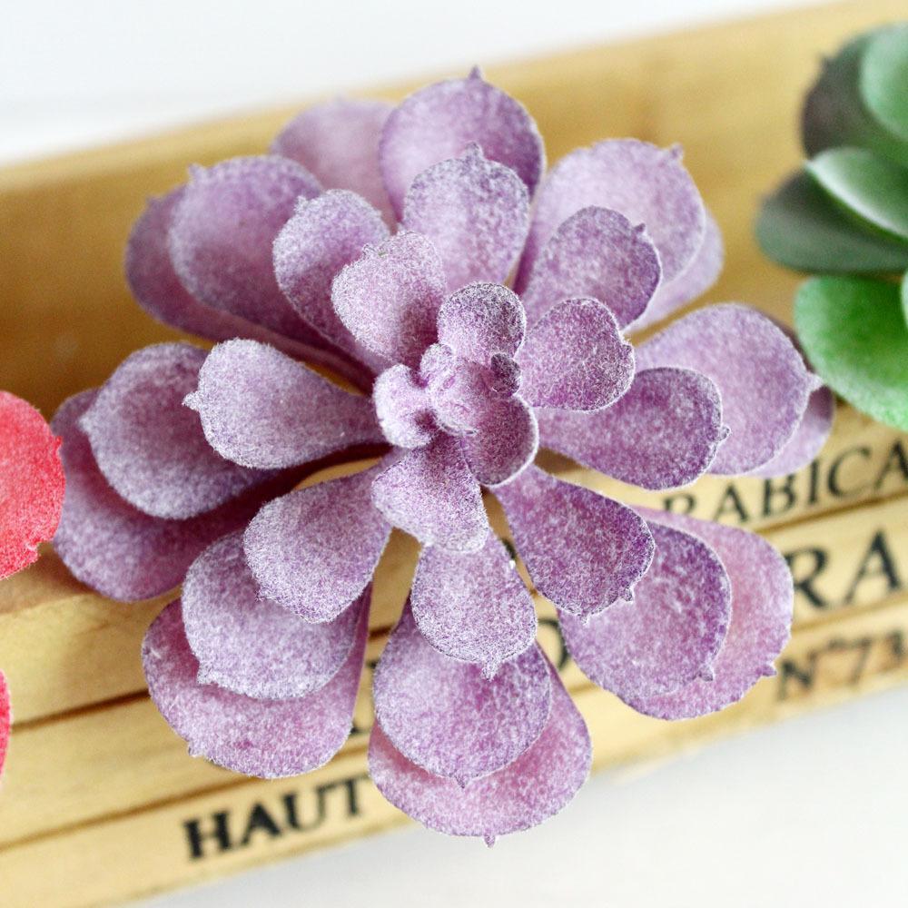 Purple Artificial Succulent - Nordic Side - 