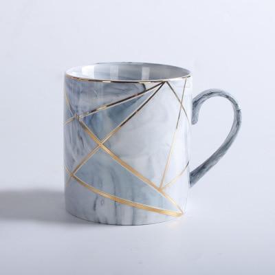 Gold Stripe Marble Mug - Nordic Side - 