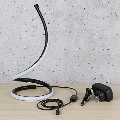 Sansa - Dimmable Spiral Desk Lamp - Nordic Side - 09-01, best-selling-lights, desk-lamp, lamp, light, lighting, lighting-tag, modern-lighting, modern-pieces, table-lamp