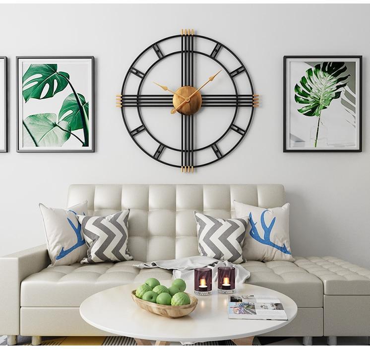 Calendula - Modern Art Deco Wall Clock - Nordic Side - 05-15, feed-cl0-over-80-dollars, modern-wall-clock