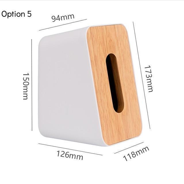 Wood Paper Towel Holder - Nordic Side - 