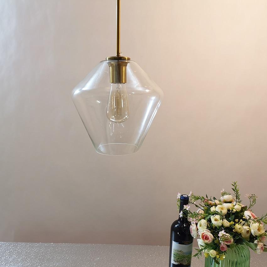 Meriall - Hanging Glass Pendant Lamp - Nordic Side - 03-25, best-selling-lights, feed-cl0-over-80-dollars, glass, glass-lamp, hanging-lamp, lamp, light, lighting, lighting-tag, modern, modern