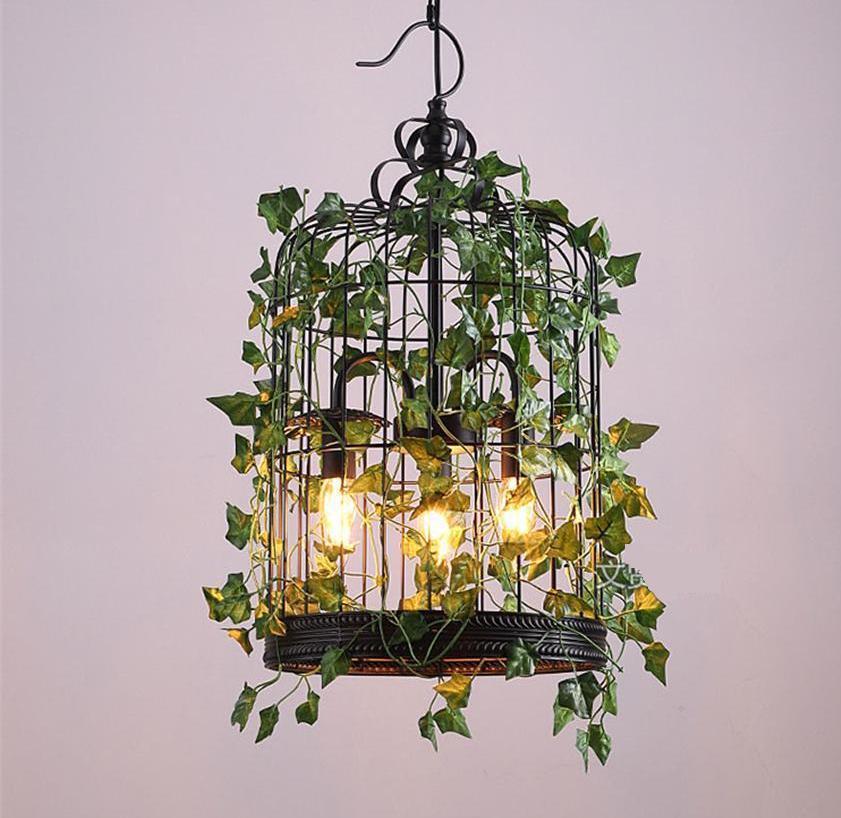 Emory - Vintage Industrial Bird Cage Hanging Lamp - Nordic Side - 05-29, best-selling-lights, cage-lamp, chandelier, feed-cl0-over-80-dollars, hanging-lamp, industrial, lamp, light, lighting,