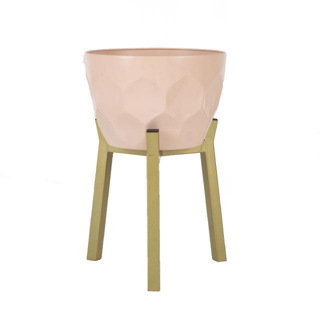 Koa - Geometric Modern Nordic Planter with Stand - Nordic Side - 05-01, feed-cl0-over-80-dollars