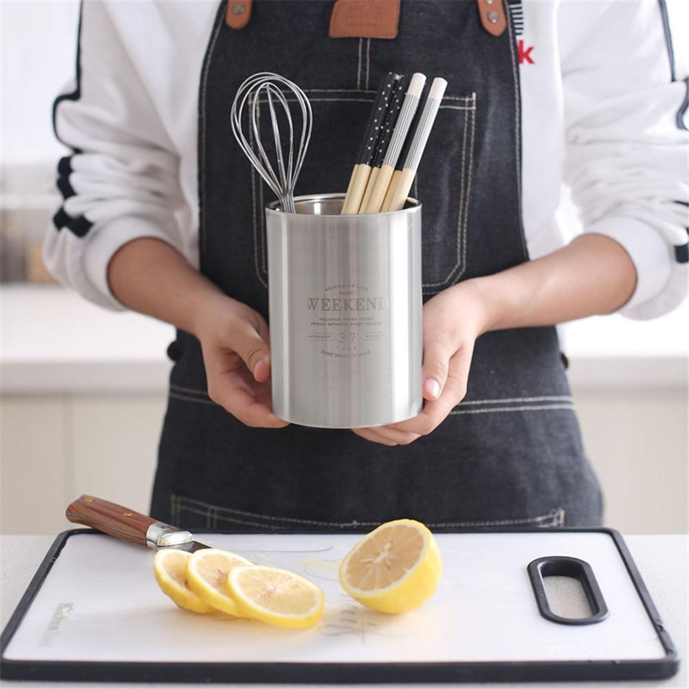 Stainless Steel Cutlery Organiser - Nordic Side - 