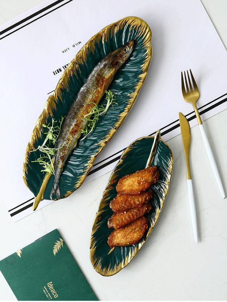 Banana Leaf Plate - Nordic Side - 