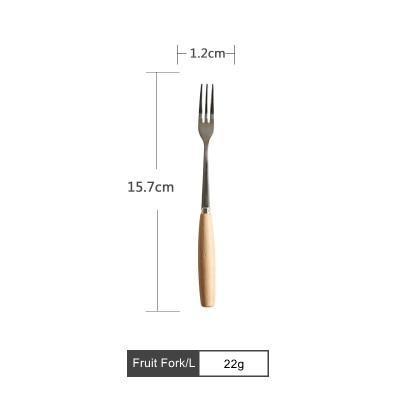 Steel & Wood Cutlery - Nordic Side - 