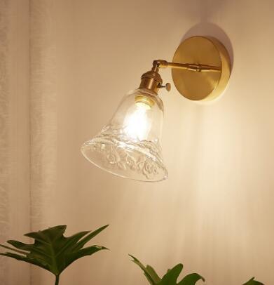 Vintage Glass Wall Light - Nordic Side - 